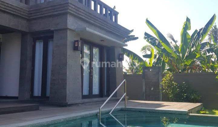 FOR SALE VILLA WITH RICE FIELDS VIEW IN PERING, GIANYAR, BALI 2