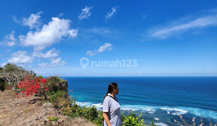 DIJUAL TANAH CLIFF FRONT/OCEAN VIEW DI NYANG-NYANG, ULUWATU  1