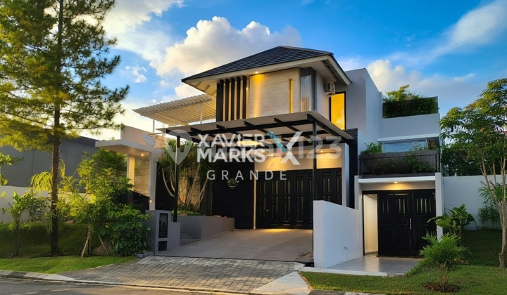 For Sale Furnished Rasa Villa House in Riverside Malang