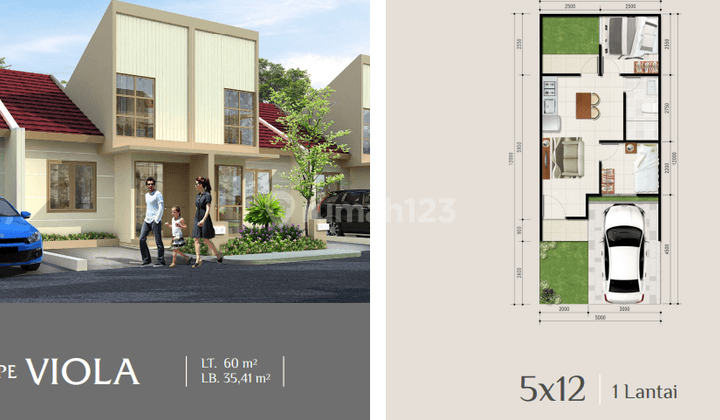 Rumah Cluster Fasilitas Clubhouse di Dalamnya di Kota Tangerang 2