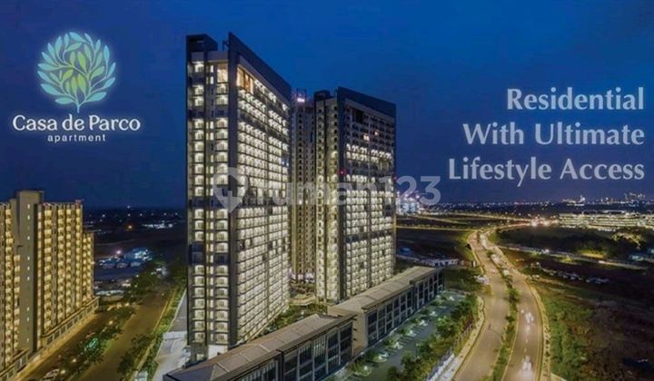 Dijual Apartement Casa De Parco Tipe Studio Full Furnish Bsd