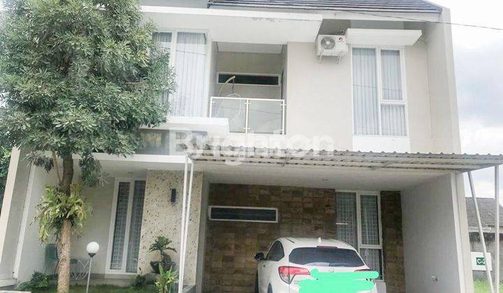 RUMAH CANTIK DI CLUSTER ONE GATE DI DEKAT PERMATA BOTANICAL RUMAH  2 LANTAI FULLY FURNISHED DEKAT EXIT TOL SIAP HUNI 1