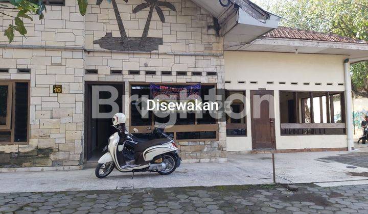 RUMAH MODEL KLASIK TEMPO DULU, BERADA DI DEARAH MANAHAN COCOK UNTUK CAFE RESTO, BIMBEL, WEDANGAN 1