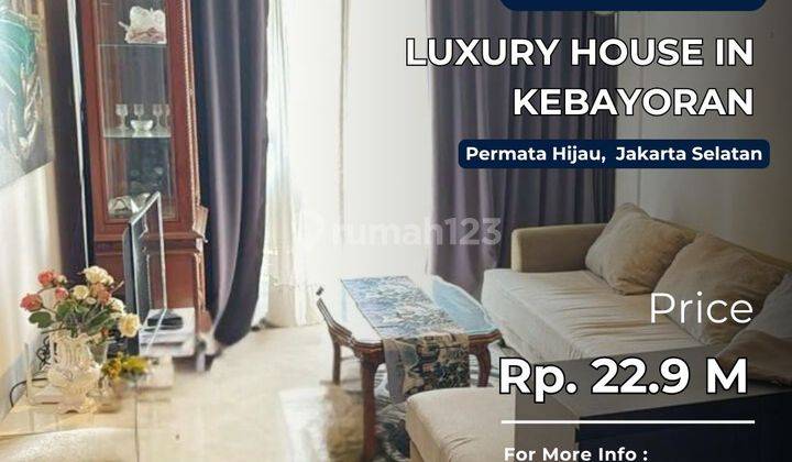 For Sale Luxury House In Kebayoran Jakarta Selatan 1