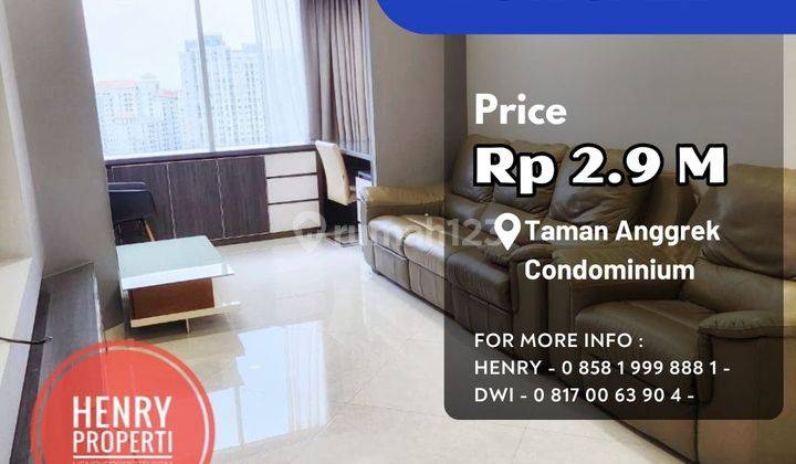 Taman Anggrek Condo 3+1 BR Special Unit Full Renov+furnish 1