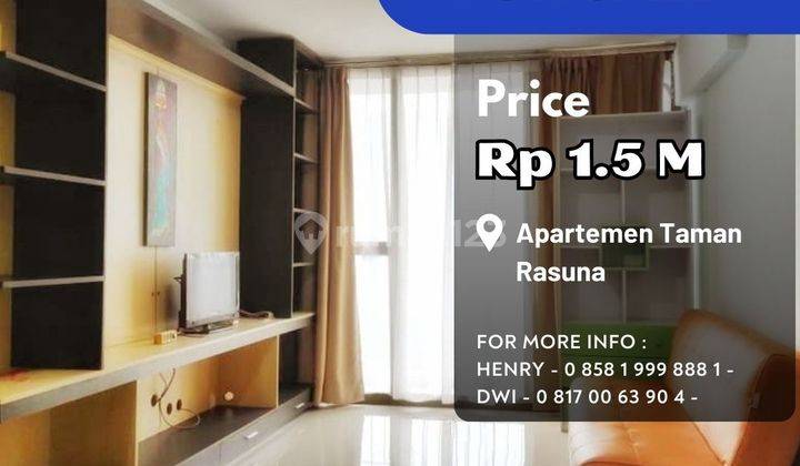 Dibawah Njop Taman Rasuna Unit 3br South View Jarang Ada 1