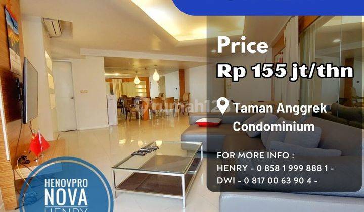 Taman Anggrek Unit 3+1br Full Furnish City View 1