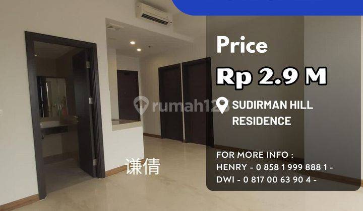 Sudirman Hill 2br Ada Balkon Jual Bu Jarang Ada 1