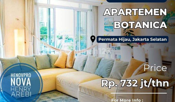 Botanica Apartment 3+1BR Low Fl Best Pool View Full Furnish 1