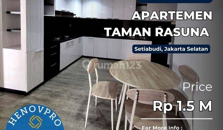 DIBAWA NJOP Taman Rasuna Unit 3+1 BR Epic View TURUN HARGA 1