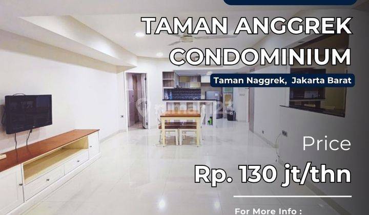 Taman Anggrek Unit 2+1BR Full Furnish Best Garden View  1