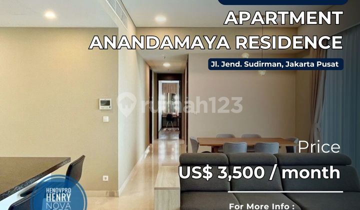 Anandamaya Residence Best Unit 3+1BR Best City View High Floor