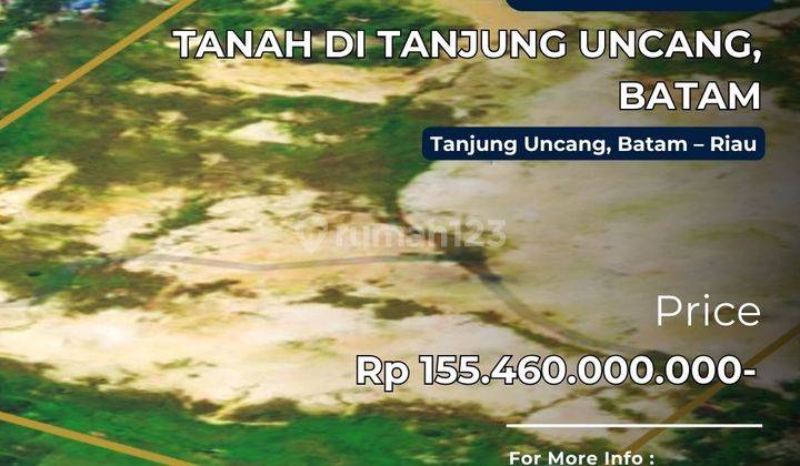 Dijual Tanah di Tanjung Uncang, Batam Kepulauan Riau 1