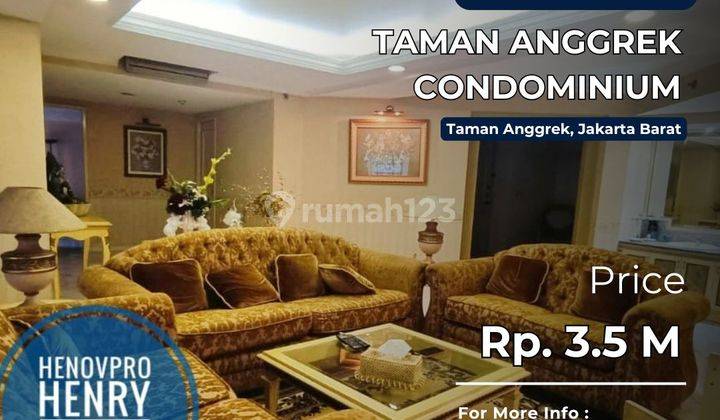 Taman Anggrek Condo 3+1BR Best Garden View Best Investment  1