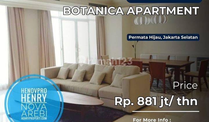 Botanica Apartment 3+1BR + Study Mid Fl Best City View  1