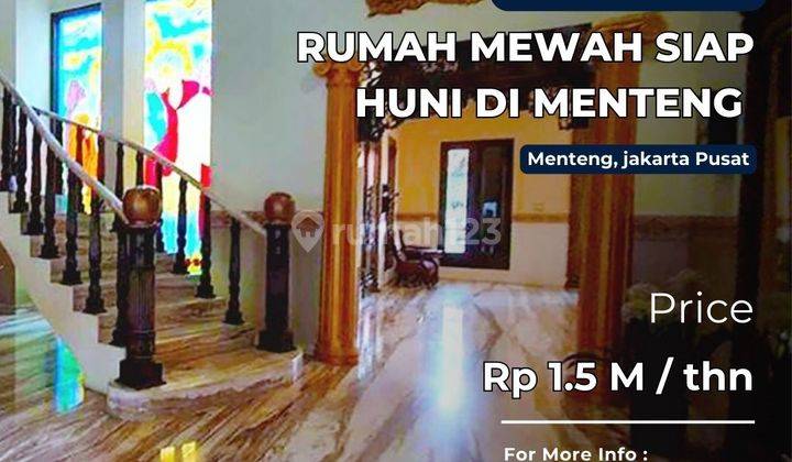 Disewa Rumah Mewah Siap Huni Di Menteng Full Renov Dan Furnish 1