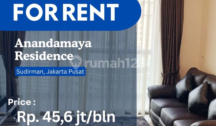 Anandamaya Residences 2+1Br Mid Floor City View For Rent