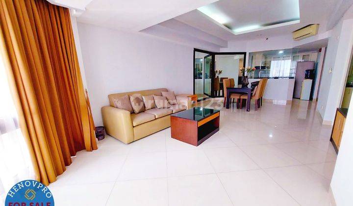 Unit Renov Taman Anggrek Condo Unit Sudut 2+1BR Best View  2