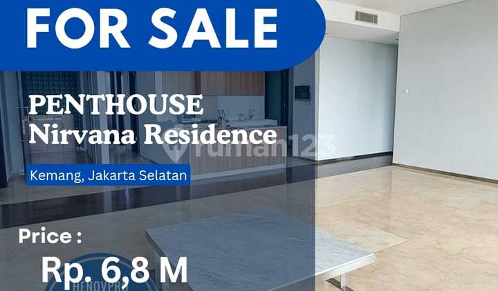 Dijual Dibawah NJOP Unit Penthouse Nirvana Residence Kemang