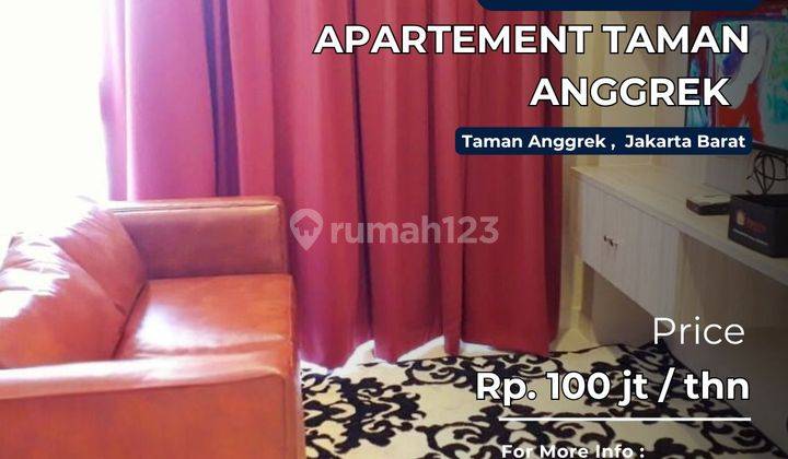 Taman Anggrek Residence Unit 3BR Full Furnish High Floor Best  1