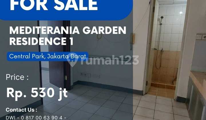 Mediterania 1 Apartment Unit 1BR Harga Spesial Jarang Ada 1