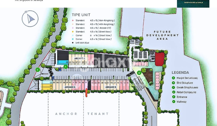 FOR SALE PREMIUM AREA SHOPHOUSE ONE ARCADE GWALK CITRALAND RADIAL ROAD - BUSINESS GATE FOR SALE PREMIUM AREA SHOPHOUSE ONE ARCADE GWALK CITRALAND RADIAL ROAD - BUSINESS GATE