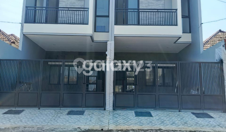 Jual Rumah Baru 2 Unit Rumah Minimalis 2 Lantai Nirwana Eksekutif 1