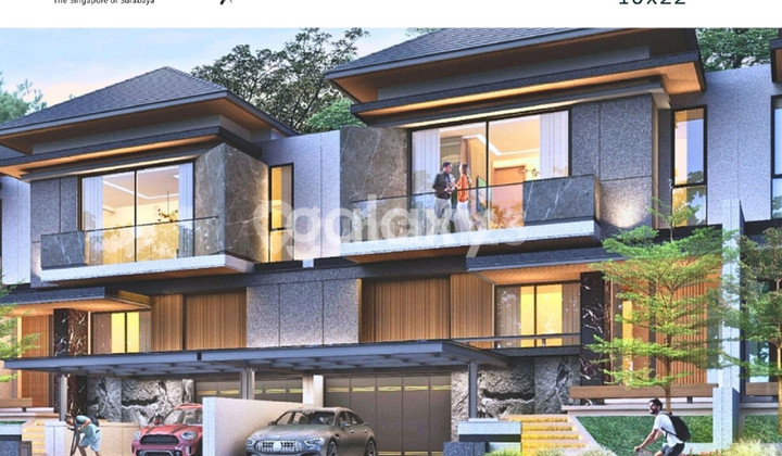 FOR SALE NEW HOUSE MINIMALIST MODERN TROPICAL DESIGN CRYSTAL GOLF CITRALAND MAIN