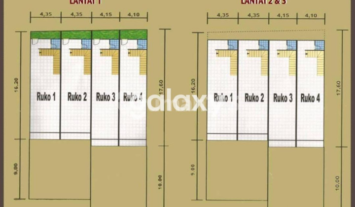 FOR SALE 4 ADJOINING SHOP HOUSES / SUKOMANUNGGAL BANYUURIP SUPERMARKET 2