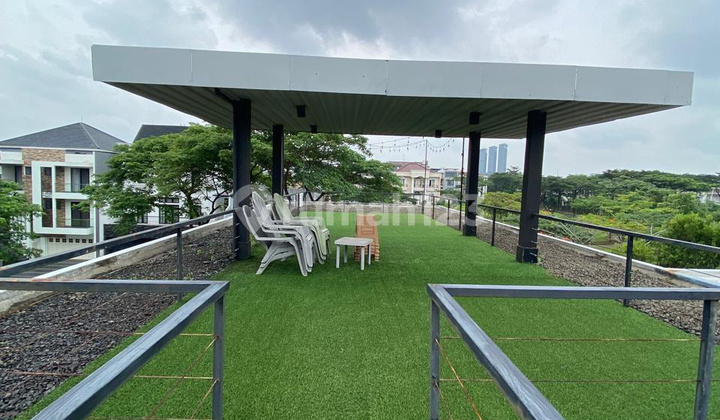 Dijual Rumah Modern Cluster Scarlet Gading Serpong