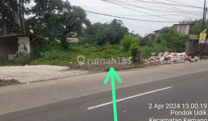 Di jual tanah cepat. Lokasi sangat strategis nempel jalan raya  1