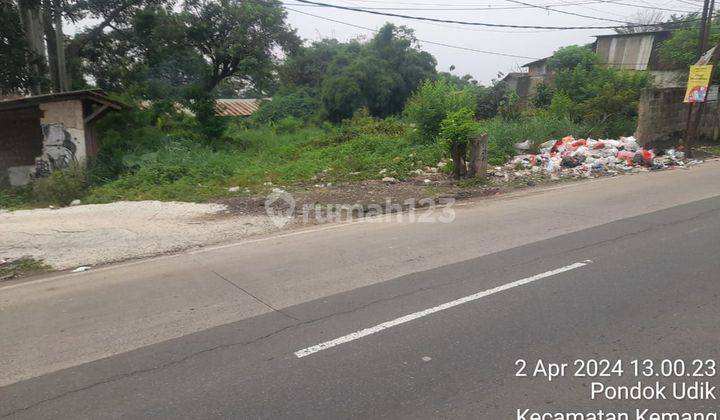 Di jual tanah cepat. Lokasi sangat strategis nempel jalan raya  2