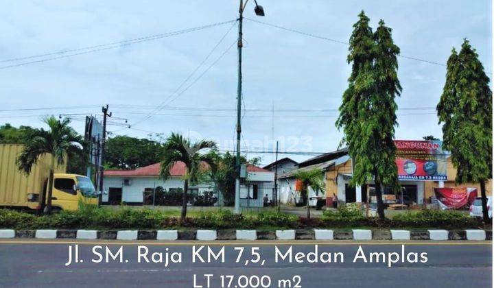 Tanah di Jalan Sisingamangaraja KM 7,5, Medan Amplas 1