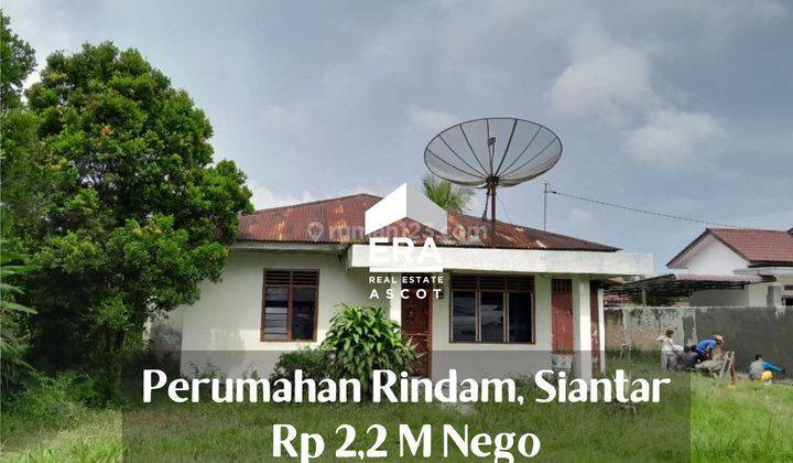 Tanah di Jalan Komando, Perumahan Rindam, Pematang Siantar 1