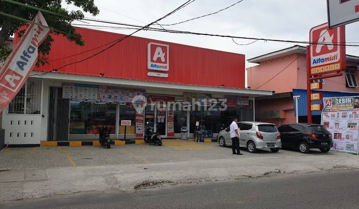 Tanah & bangunan lokasi bisnis usaha sdg berjalan