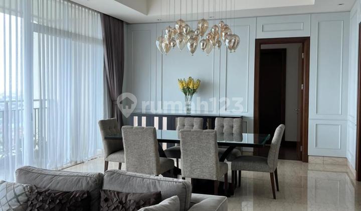 disewakan apartemen mewah pakubuwono signature 4 kamar full furnished 4br