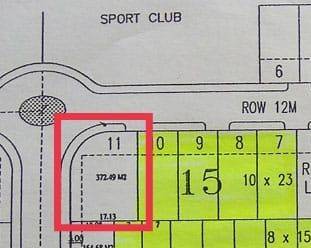 Hook !! Dijual segera kavling hook depan sport club 372m 2