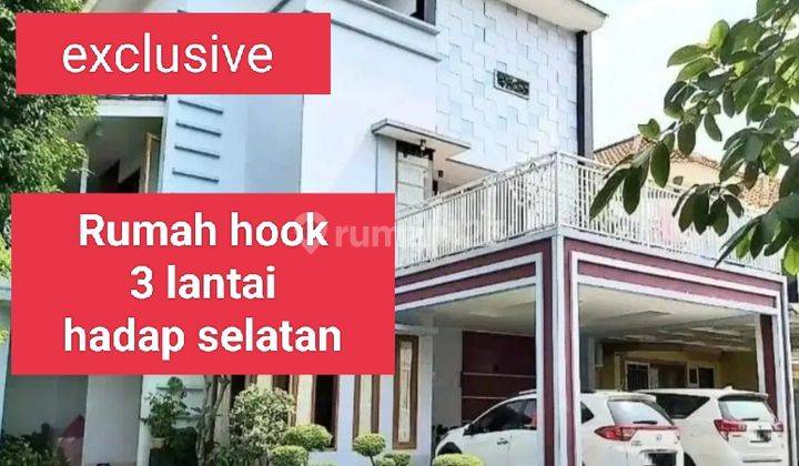 Rumah dijual hook 3 Lantai SHM Bagus di Maxicano delatinos bsd 1