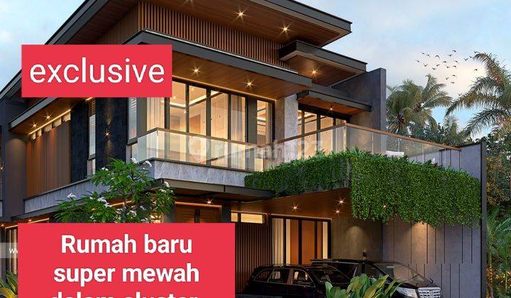 Rumah Baru 2 Lantai fullfurnished swimmingpoll di banjar wijaya  1