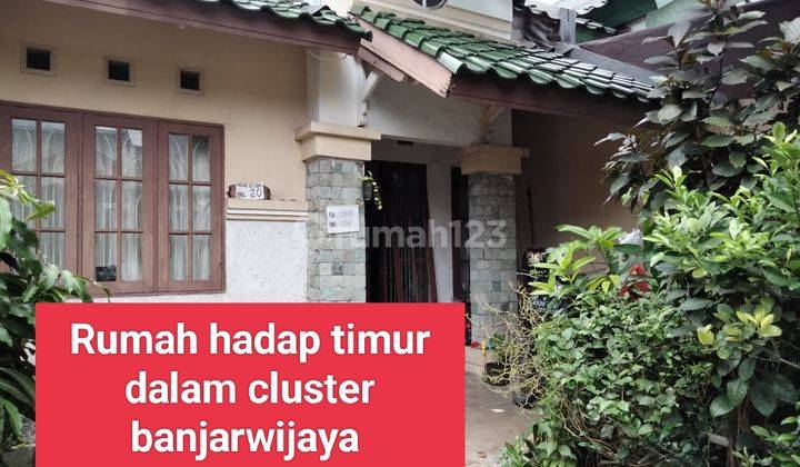 Rumah dijual SHM dalam cluster banjar wijaya tangerang  1