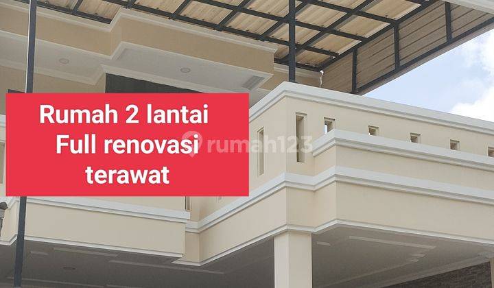 Rumah Dijual 2 Lantai Sudah Renovasi Cluster Italy Banjar Wijaya 1