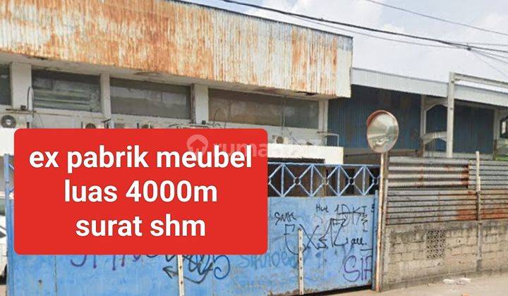 Ex pabrik meubel Bagus SHM di Jalan lingkar luar barat cengkareng 1