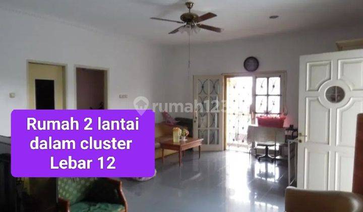 Rumah 2 Lantai Bagus di Dalam cluster banjar wijaya  1