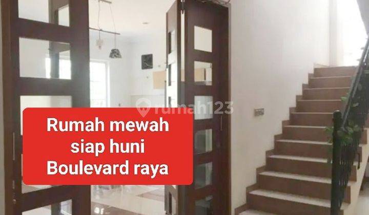 Rumah mewah Sudah Renovasi di Boulevard raya modernland  1