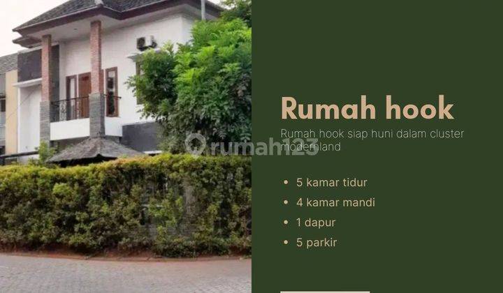 Rumah hook 2 Lantai SHM di Premierpark 2 modernland  1