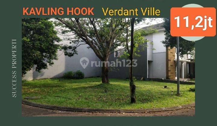 Dijual Kavling Hook 222 M² Di Verdant Ville Icon Bsd 1