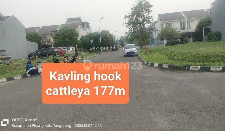 Tanah kavling hook 177 m² di Cluster cattleya banjarwijaya  1