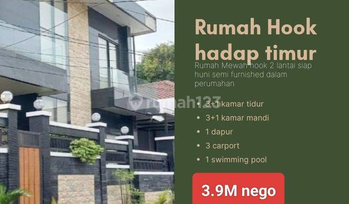 Murah!! Rumah Mewah hook 2 lantai di Duren sawit jakarta timur 1