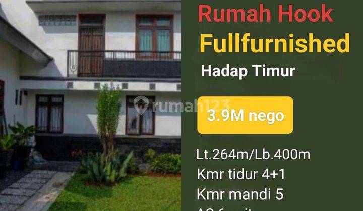 Rumah Hook sudah rangka baja ringan dalam Cluster banjarwijaya  1