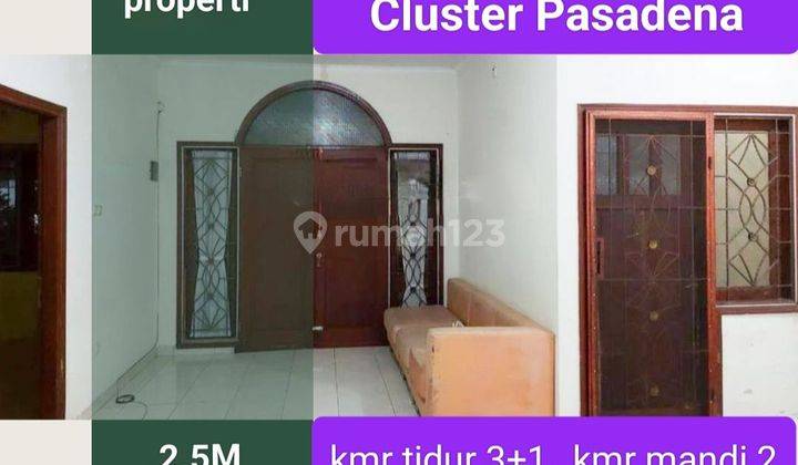 Rumah Bagus 2 Lantai di Cluster pasadena modernland  1